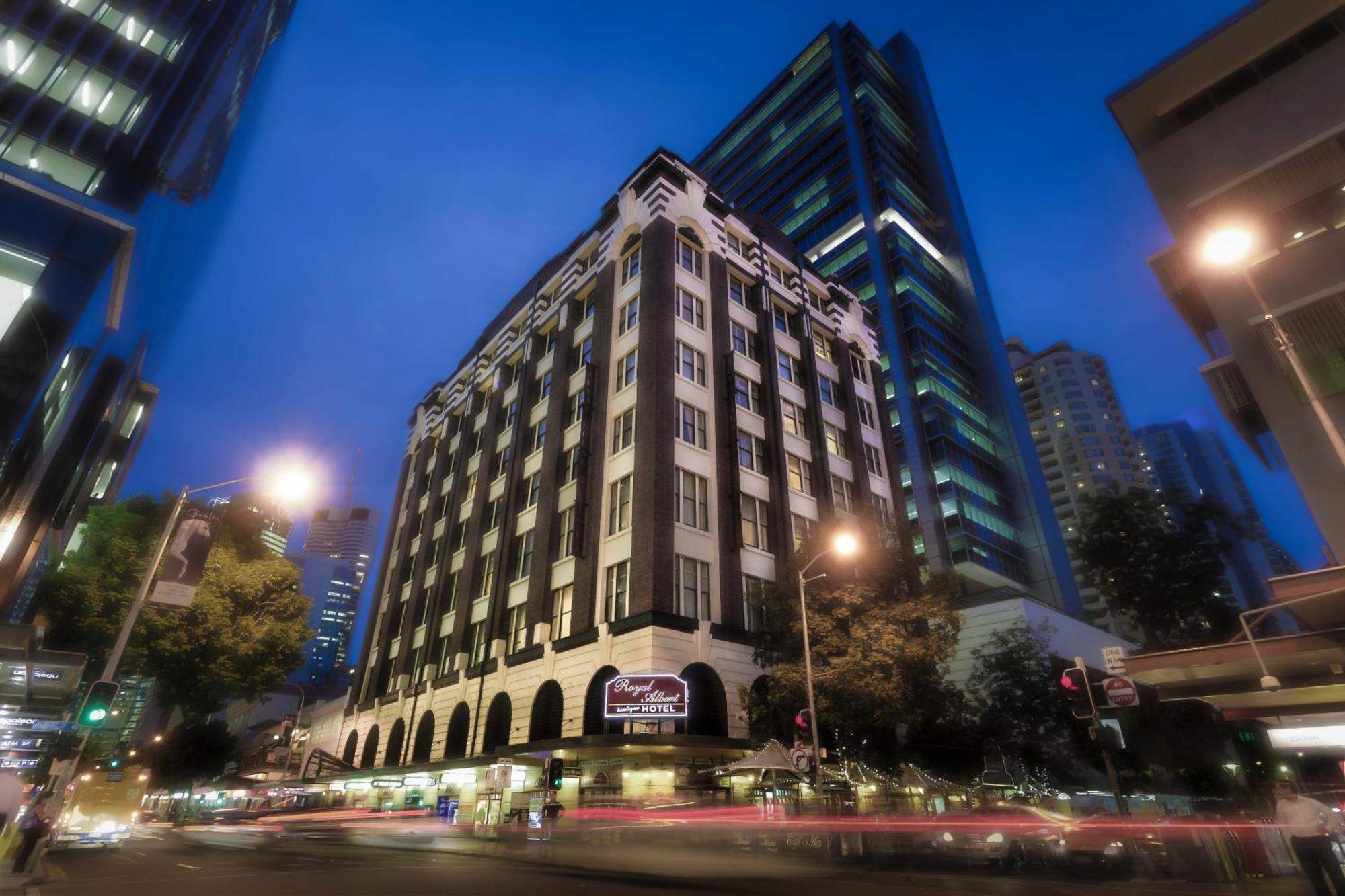 Royal Albert Hotel Brisbane Zewnętrze zdjęcie